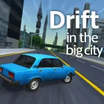 Drift in the Big City on VAZ 2105